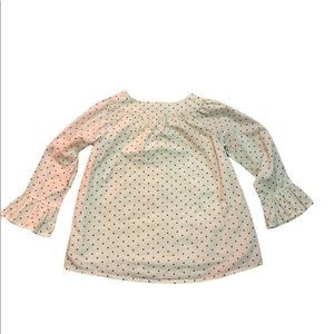 Girl’s top with blue stars size 4 years